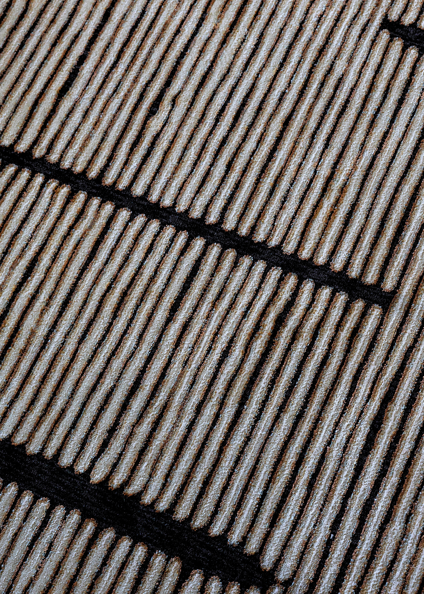 Midnight Suede Abstract Rug by Four Corners Rugs Close Up