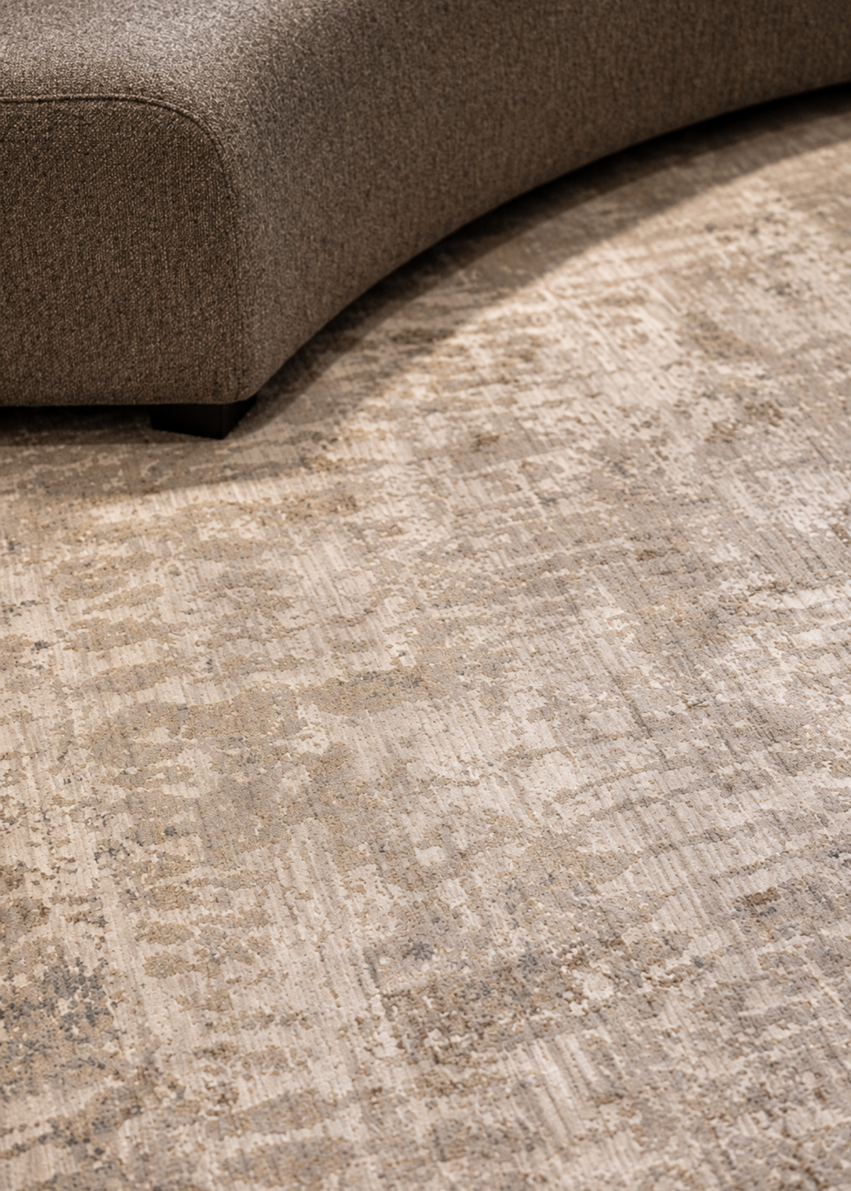 Fossil Beige and Grey Rug