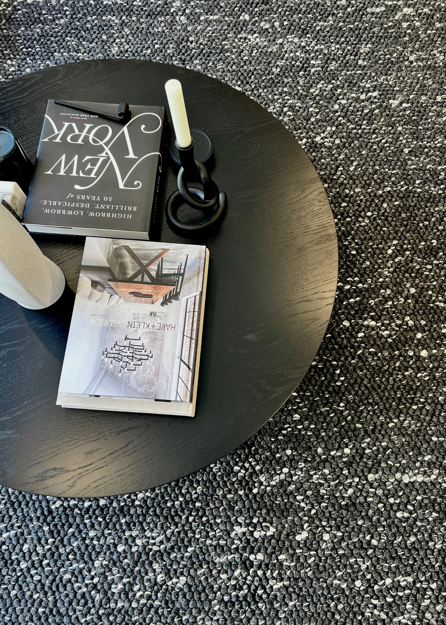 Pebbles Charcoal - Four Corners Rugs