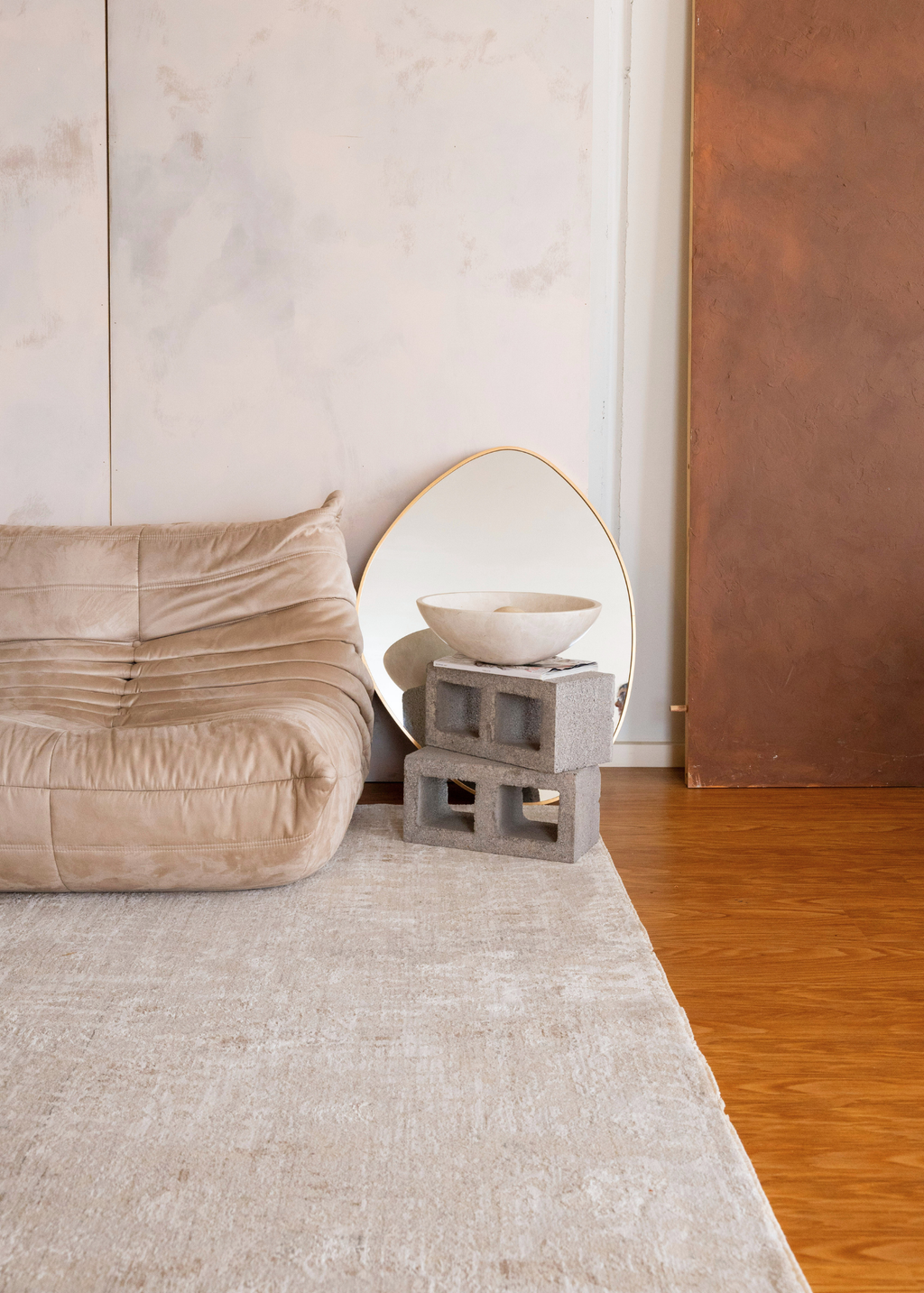 Fossil Beige and Grey Rug