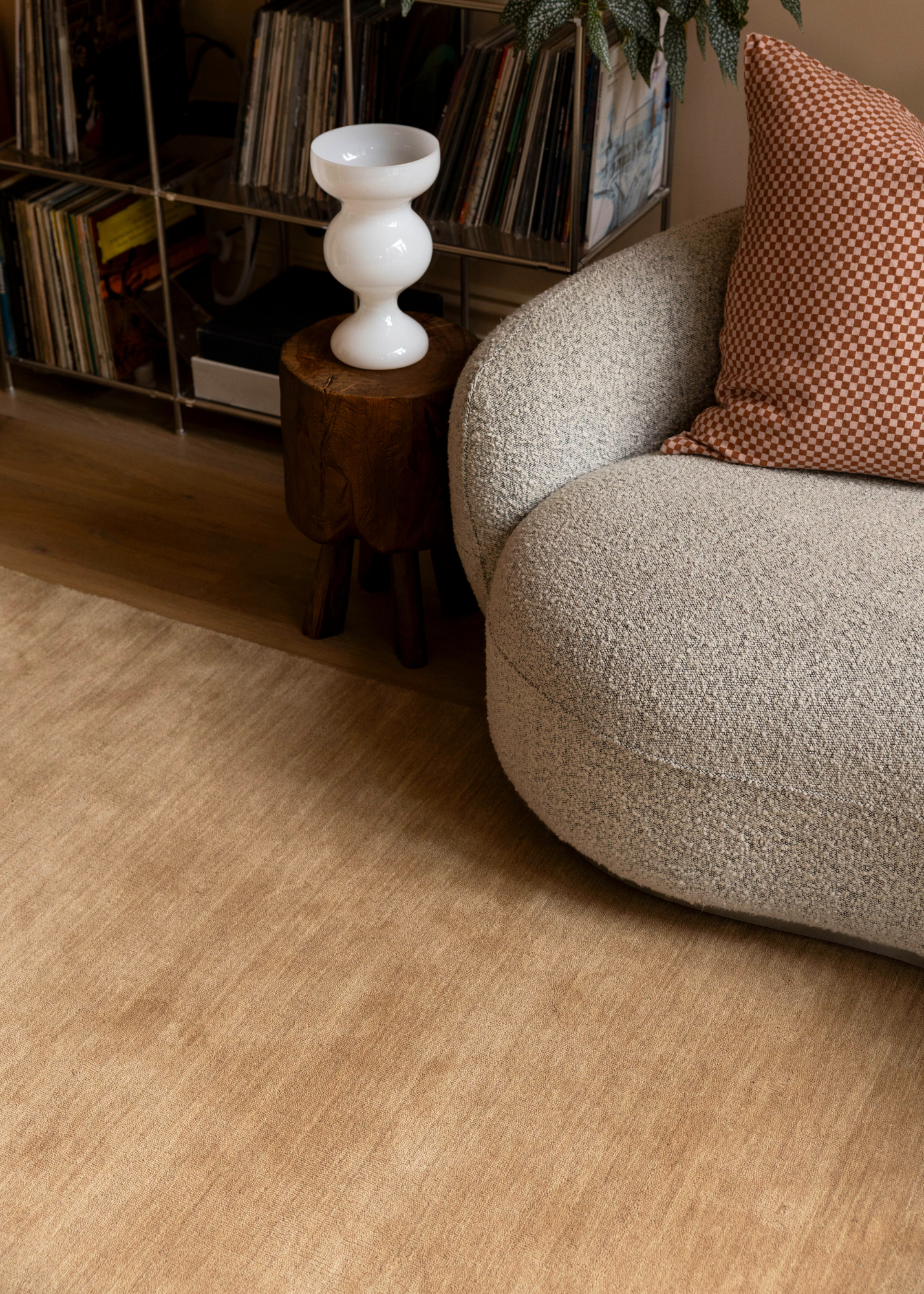 Texture Wool Rug Camel