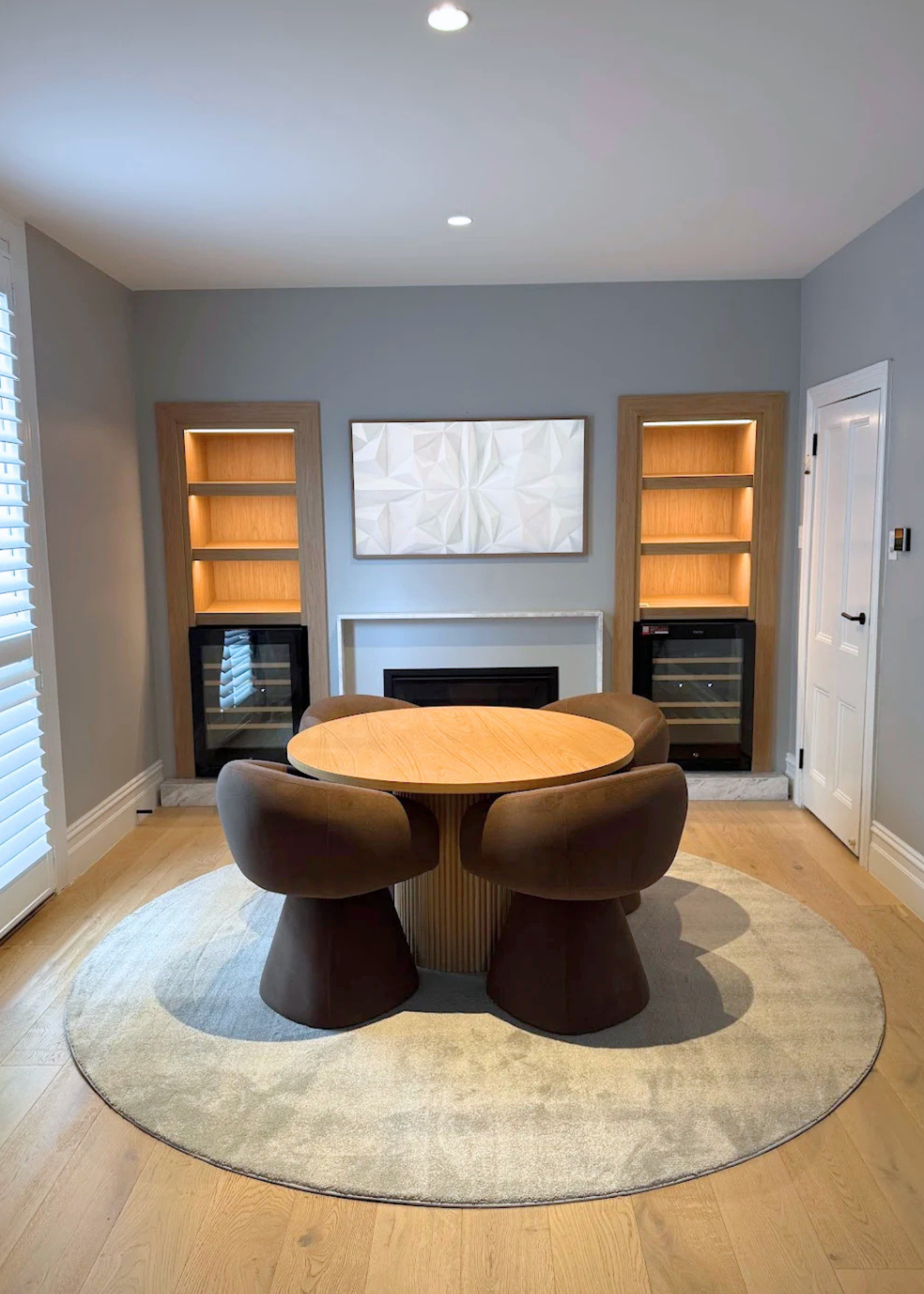 Plush Light Grey Rug