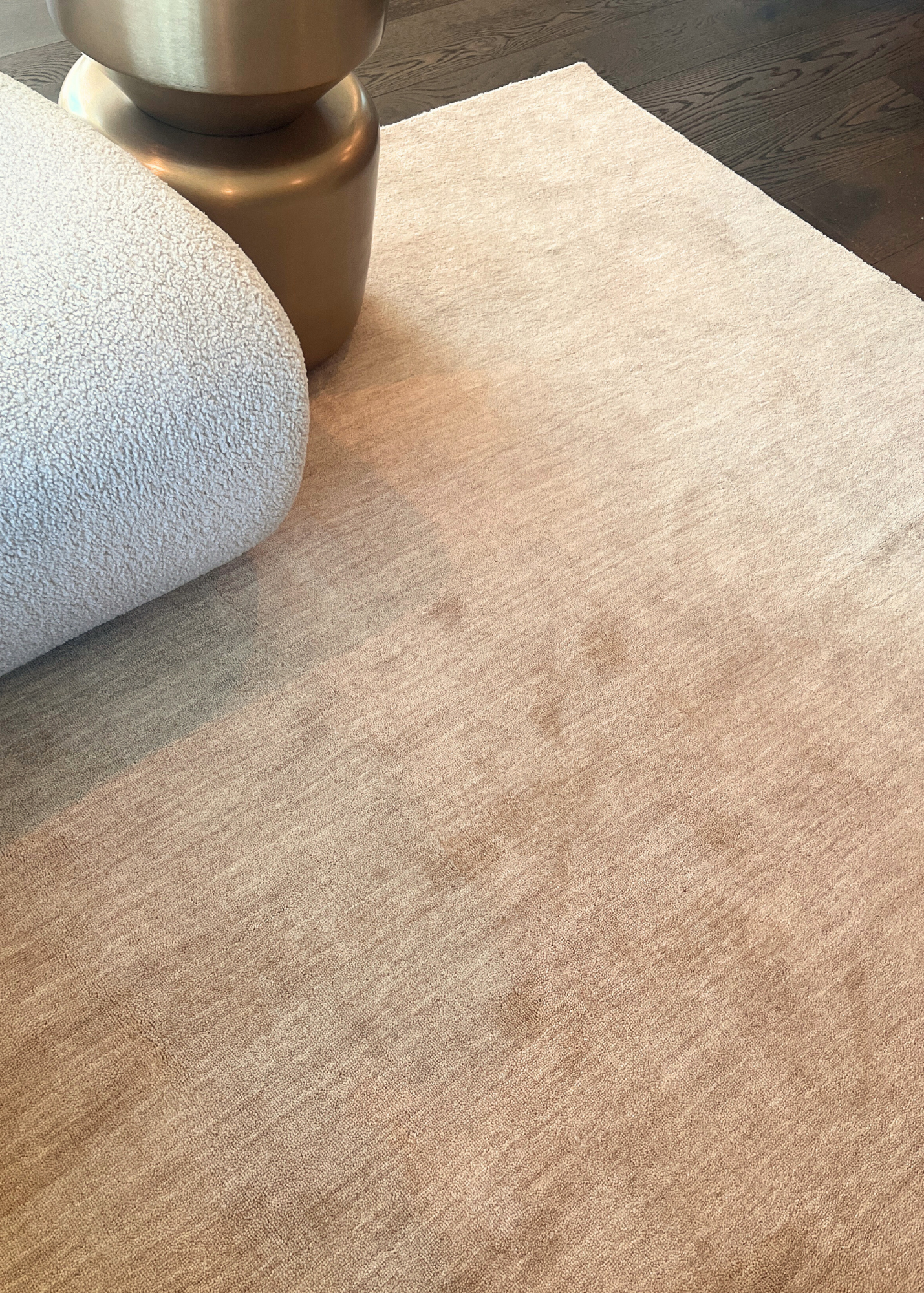 Texture Wool Rug Camel
