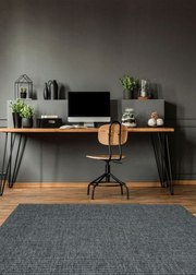 Tweed Navy - rugs Melbourne - Four Corners Rugs