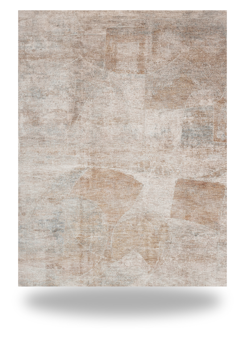 Cacao Textured Brown Rug