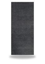 Chenille Charcoal Runner Floating
