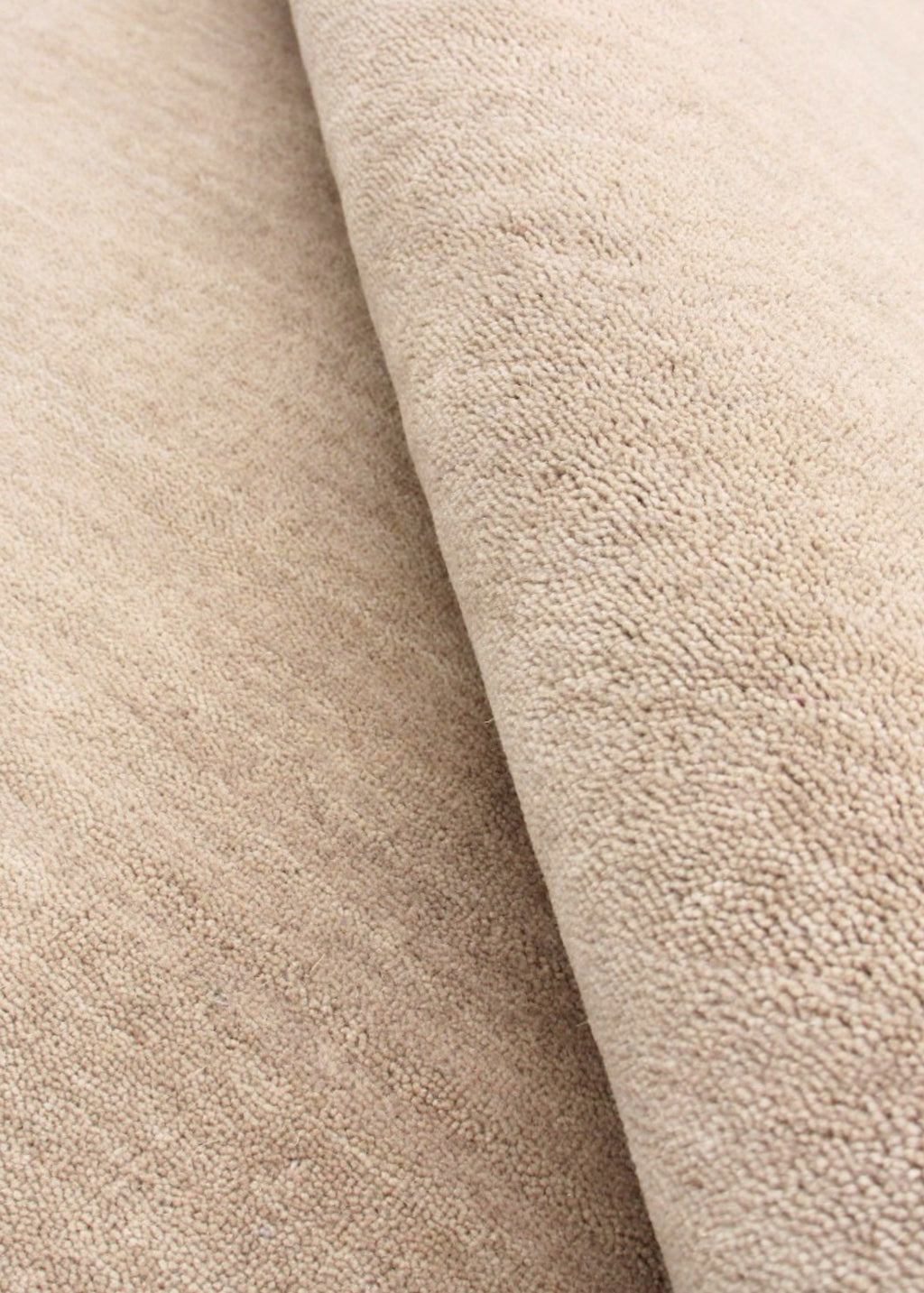 Cream & Camel Border Rug (Neutral Series) close up 