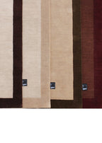 Cream & Camel Border Rug (Neutral Series)