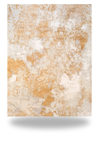 Golden Dusk Abstract Rug