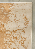 Golden Dusk Abstract Rug by Four Corners Rugs Close Up