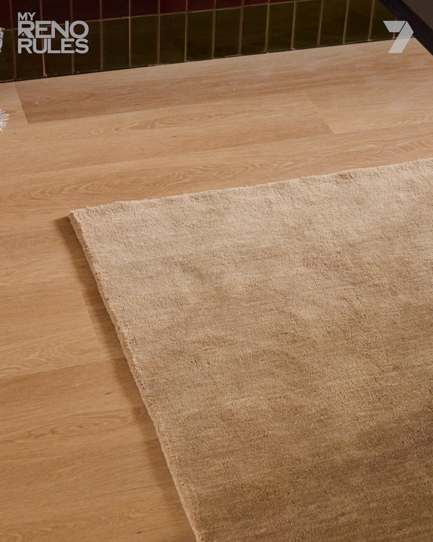 Texture Wool Rug Camel