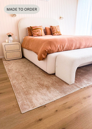Linear Blush Pink Rug Four Corners Rugs