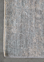 Mirage Blue and Cream Transitional Rug