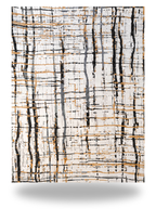 Moonlit Bloom Abstract Rug