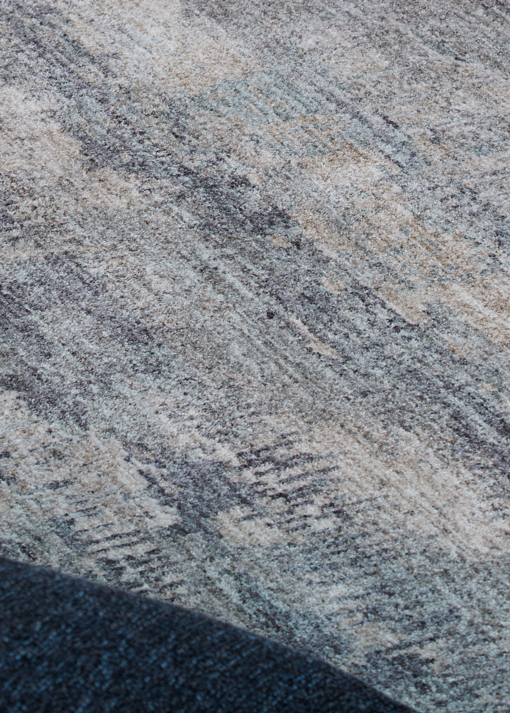 Nordic Soft Blue and Grey Rug Four Corners Rugs