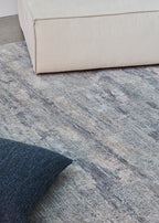 Nordic Soft Blue and Grey Rug Four Corners Rugs