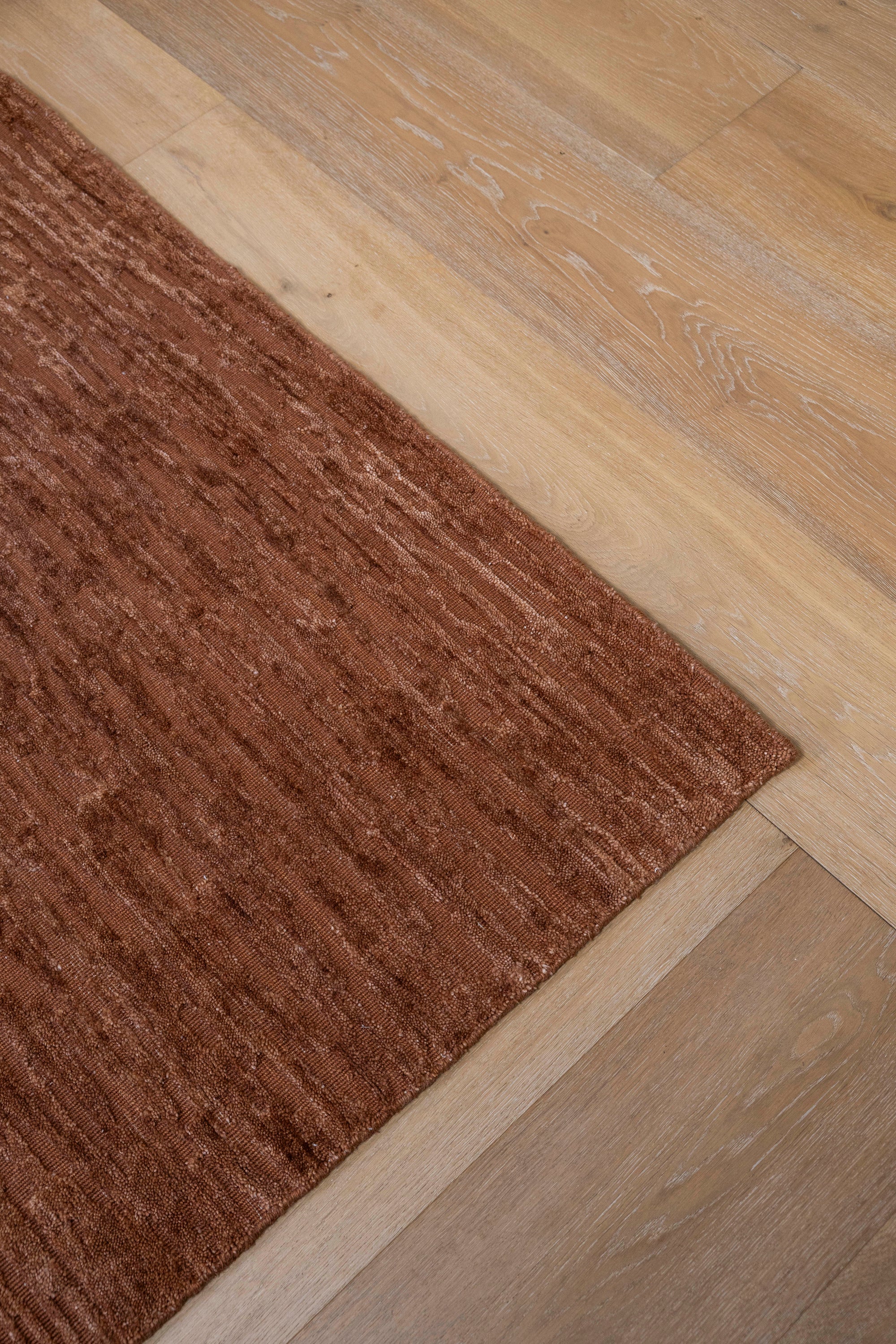 Close up of Oceana Rust by Four Corners Rugs 