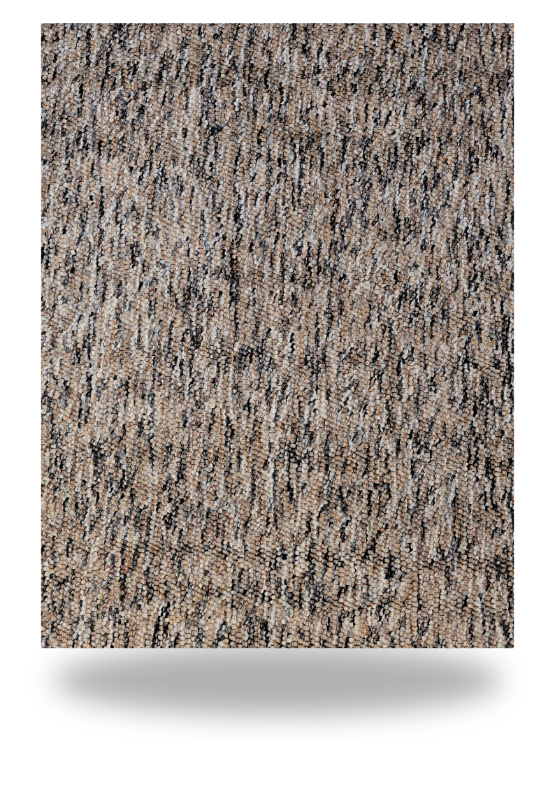 Pebbles Brown and Black Rug