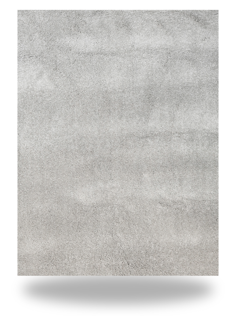 Plush Light Grey Rug