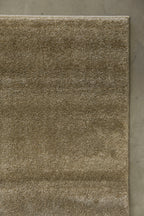 Plush Olive Green Rug by Four Corners Rugs Close Up
