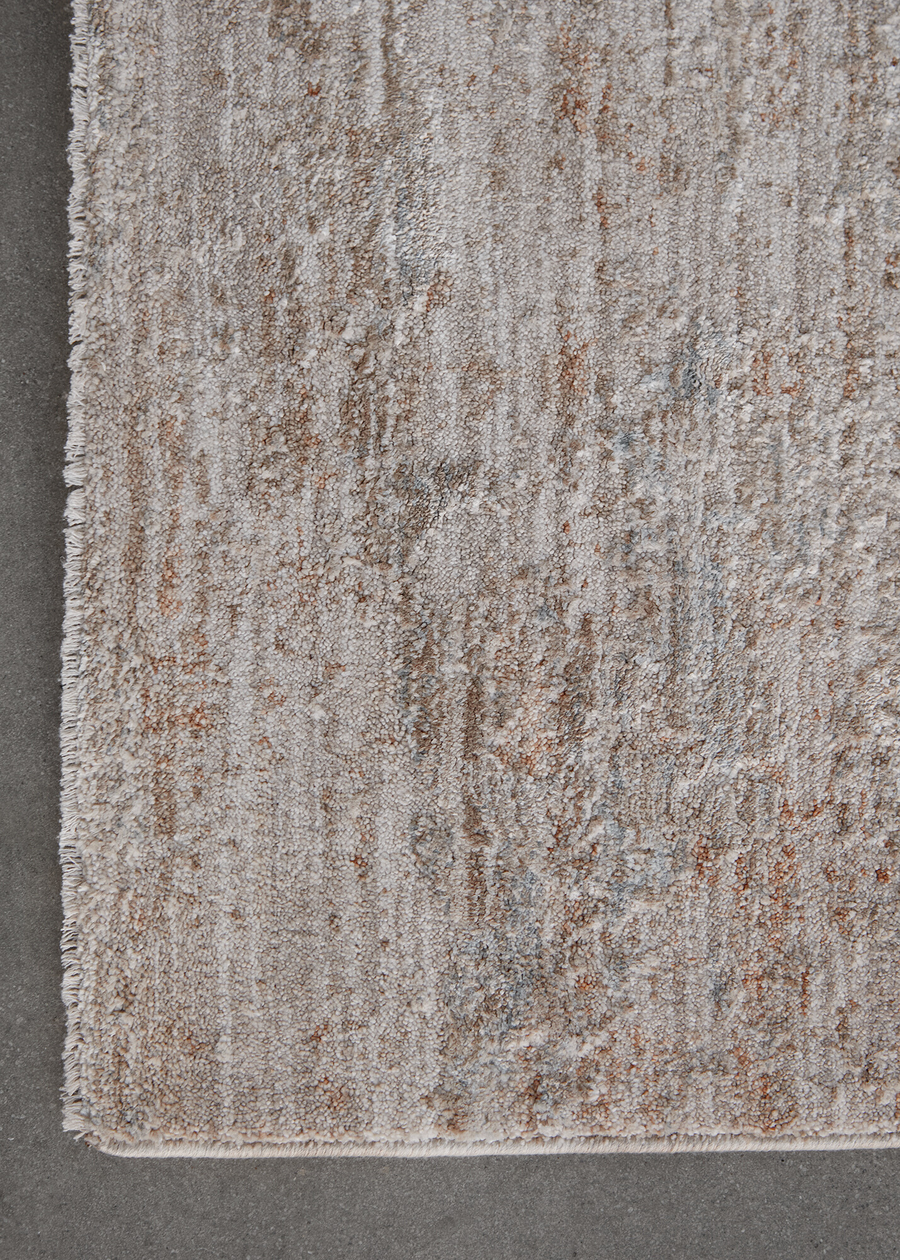 Purity Neutral, Copper and Light Blue Rug