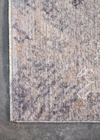 Rune Blue Grey and White Designer Rug Four Corners Rugs