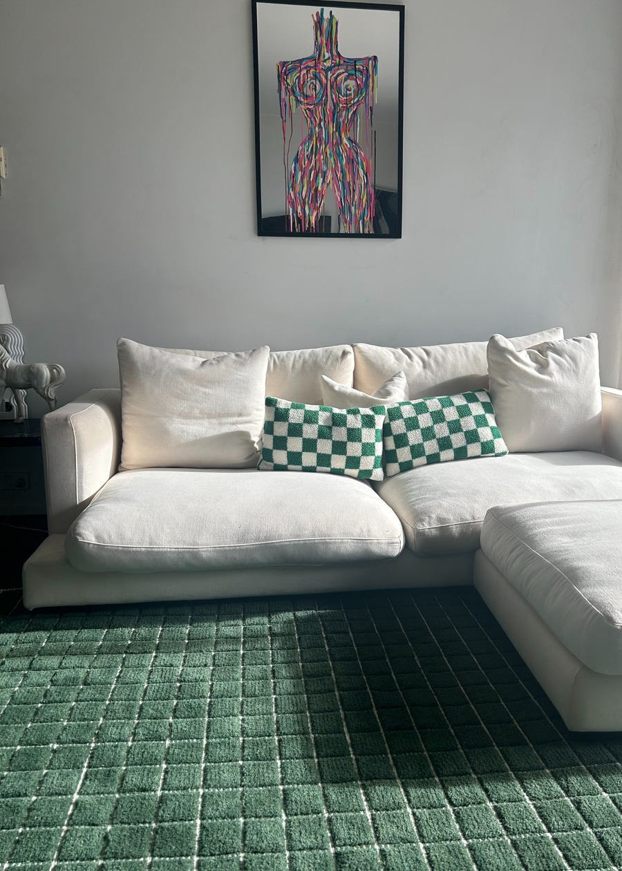 Tully Check Rug - Four Corners Rugs