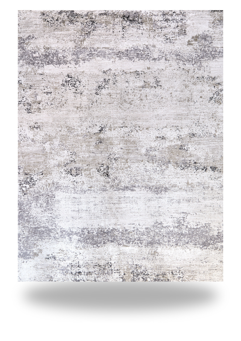 Silver Mist Neutral Modern Rug
