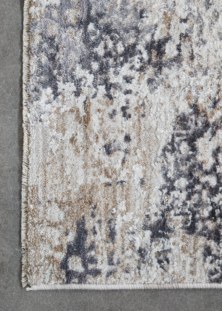 Silver Mist Neutral Modern Rug