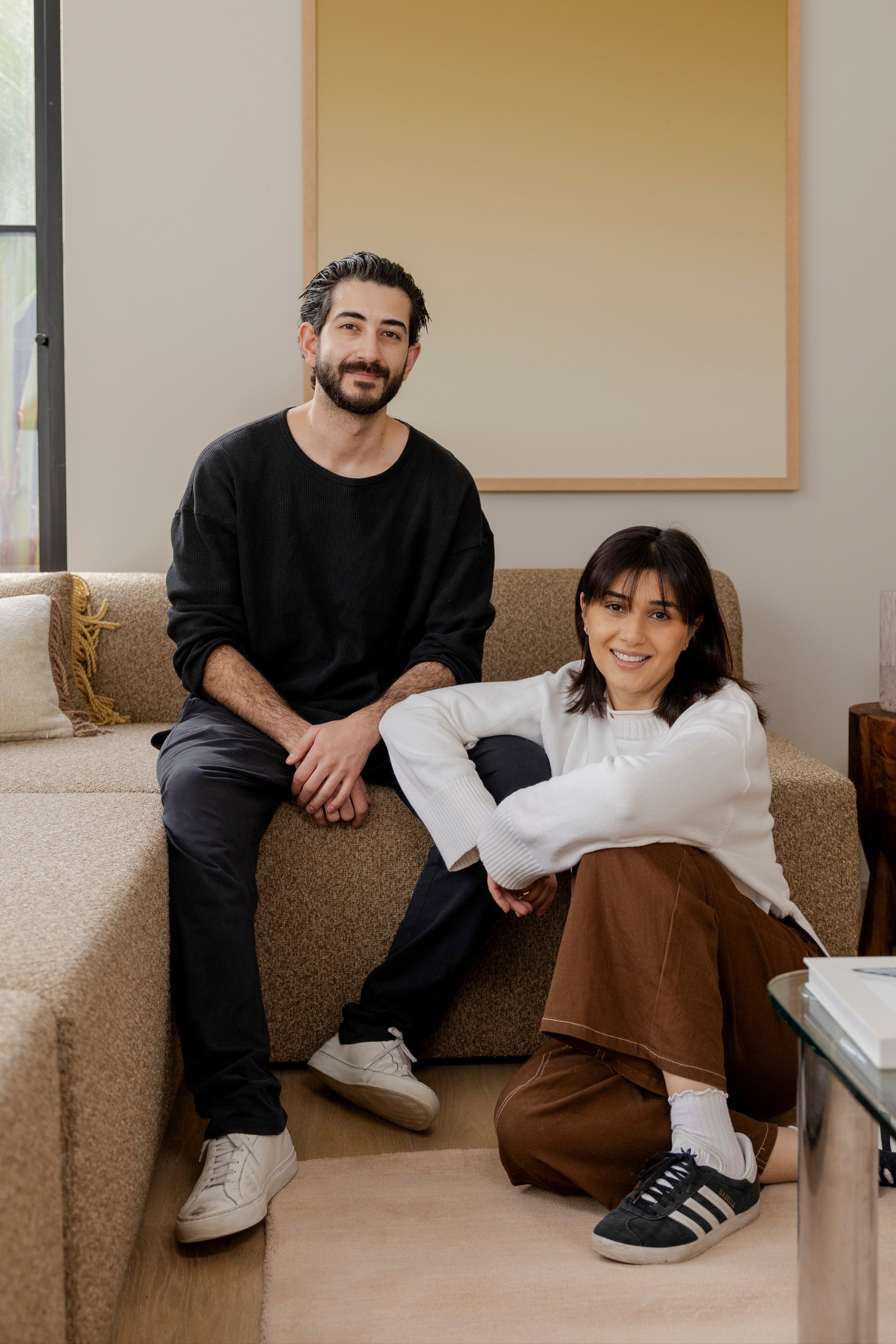 Talla and Ari - Founders of Four Corners Rugs