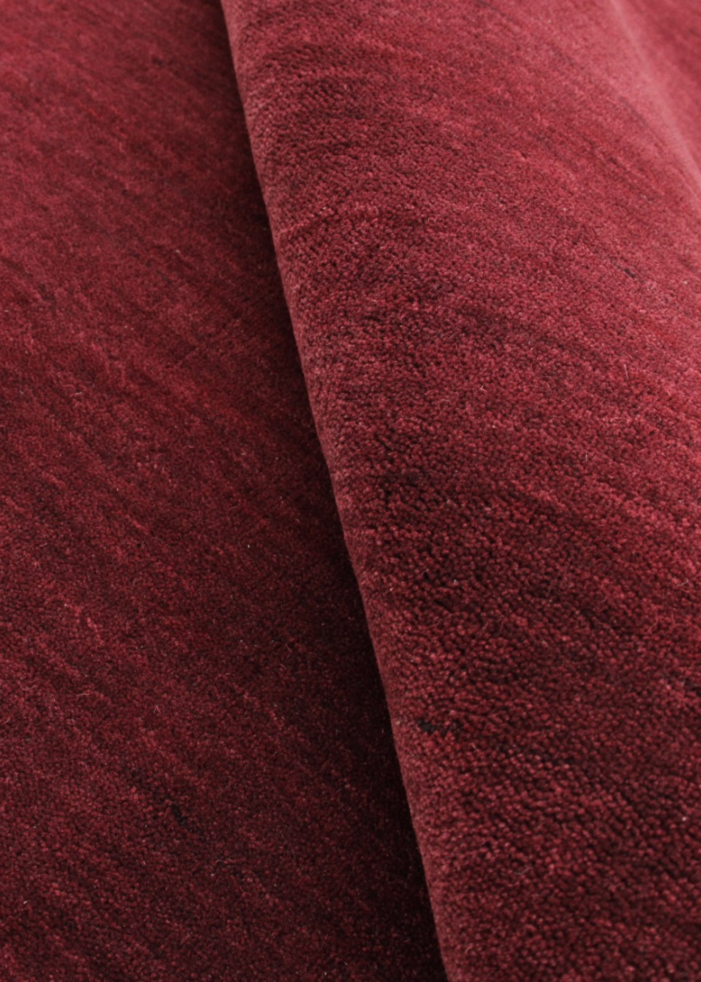 Texture Wool Rug Cherry