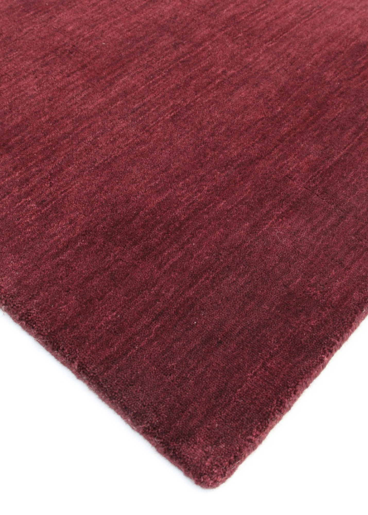 Texture Wool Rug Cherry
