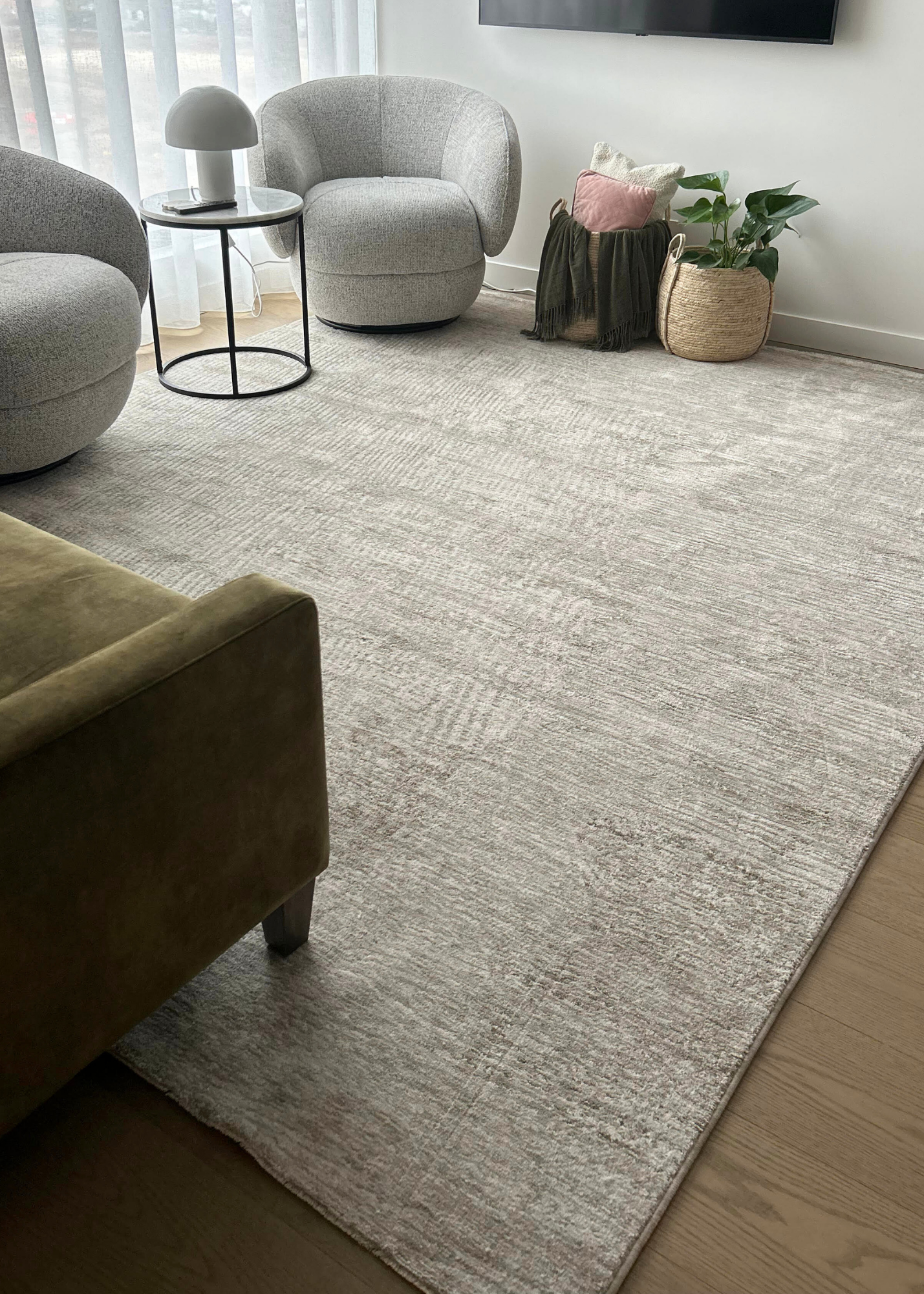 Trinity Grey and Warm Tone Rug