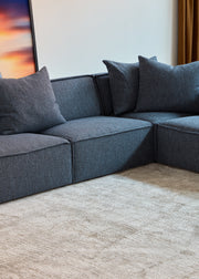 Trinity Grey and Olive Green Rug