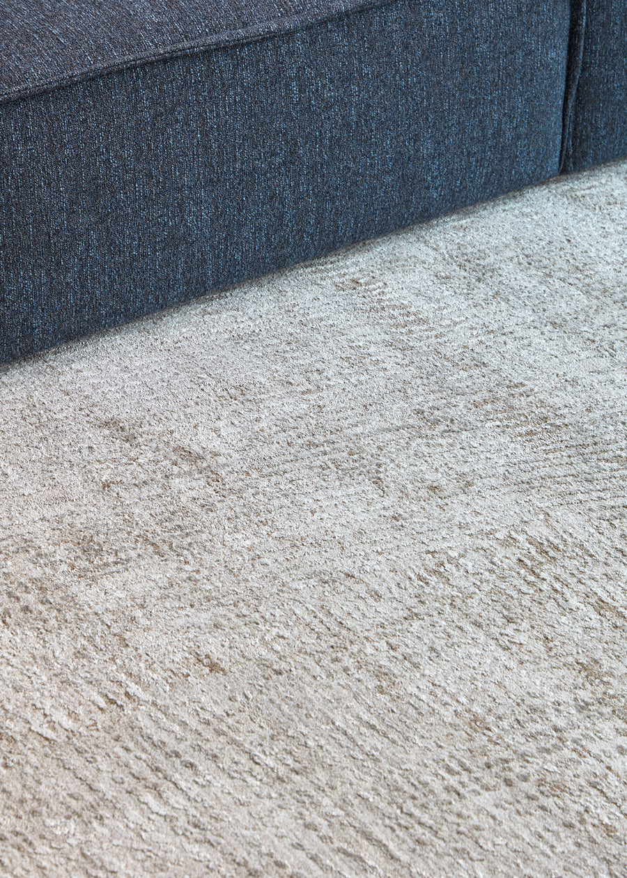 Trinity Grey and Olive Green Rug