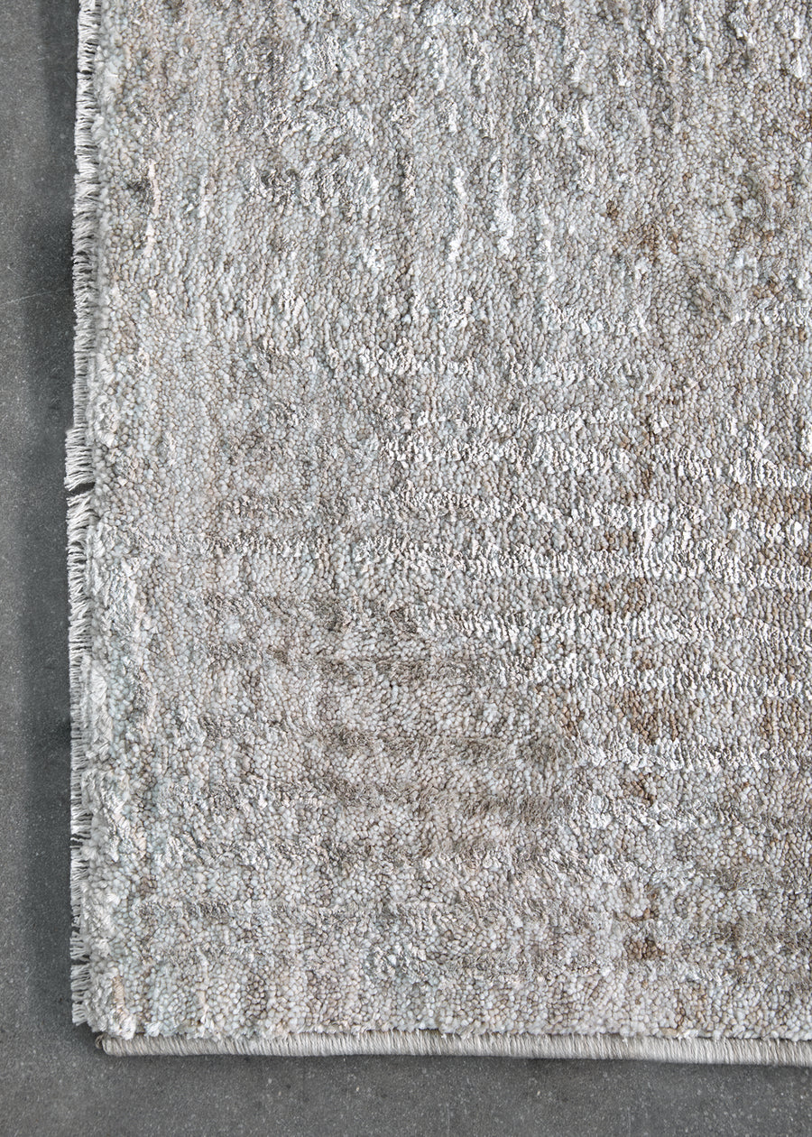 Trinity Grey and Olive Green Rug