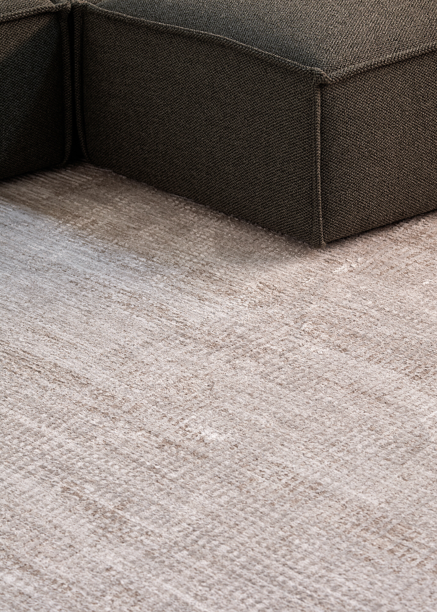 Trinity Grey and Brown Undertone Rug Four Corners Rugs