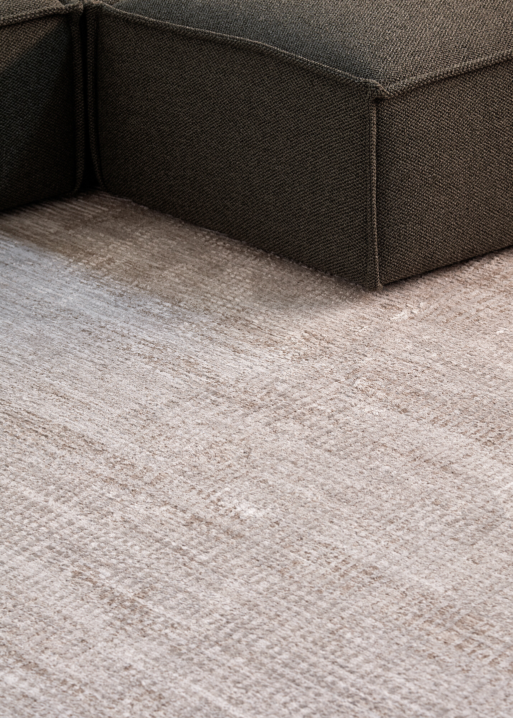 Trinity Grey and Brown Undertone Rug Four Corners Rugs