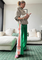 Tully Check Green Rug
