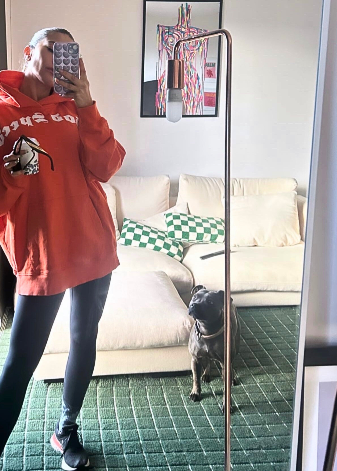 Tully Check Green Rug