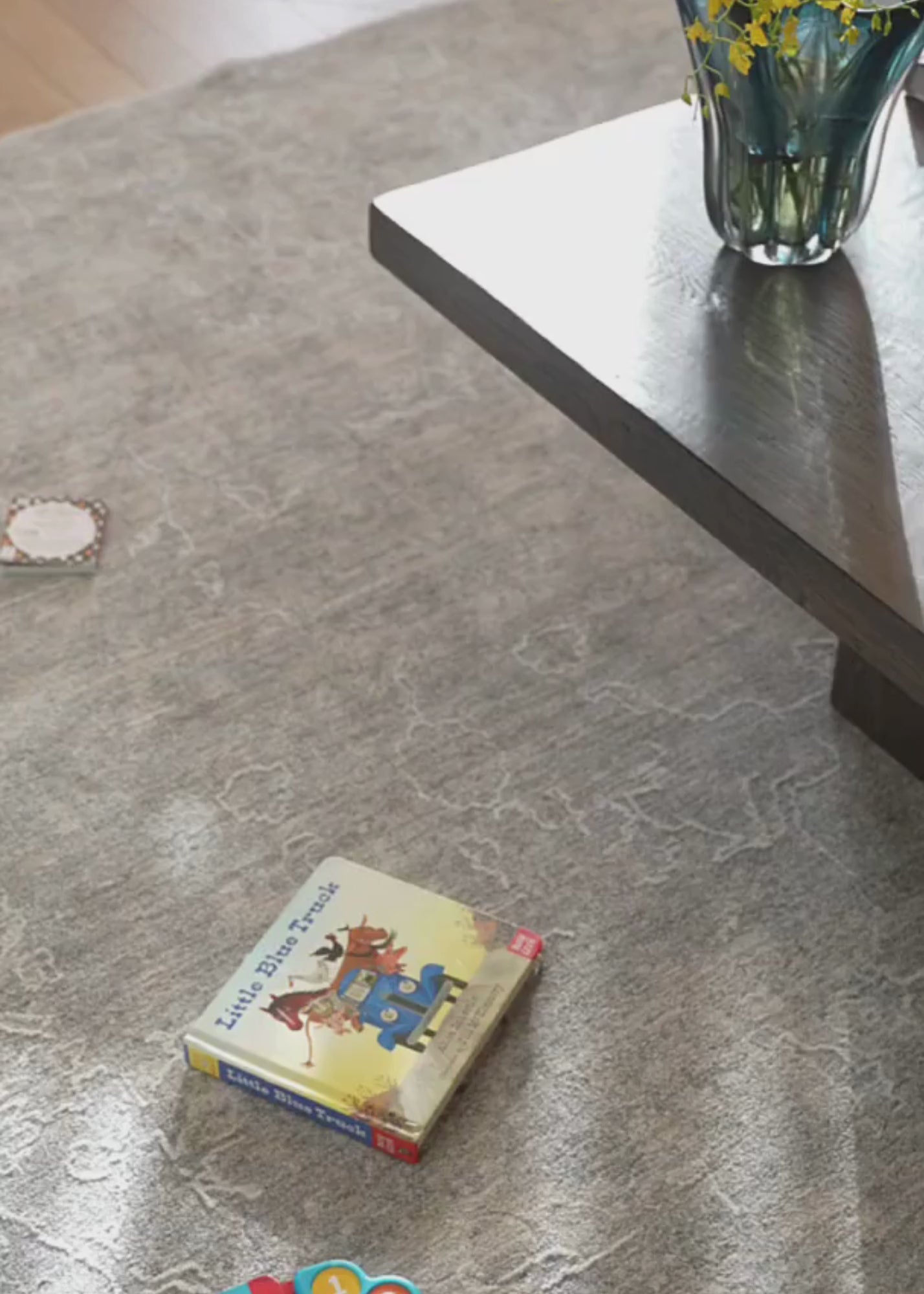 Mirage Blue and Cream Transitional Rug by Four Corners Rugs video