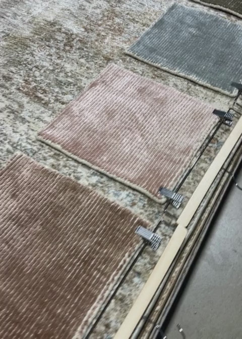 Linear Minimalist Rug