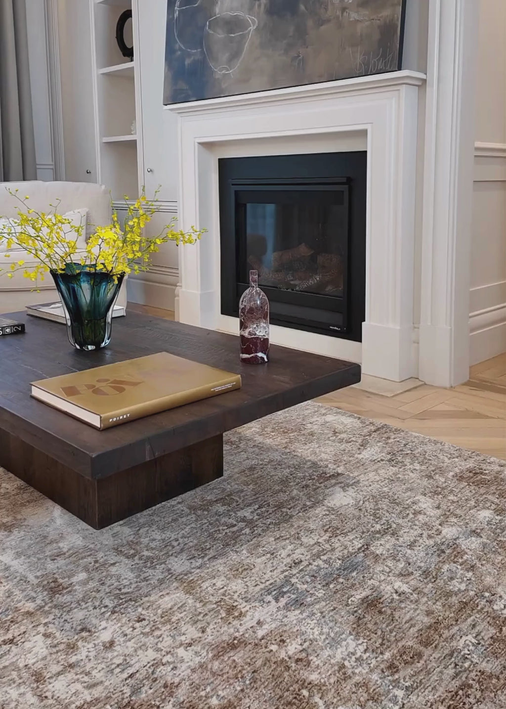 Arbor Modern Brown Rug by Four Corners Rugs video