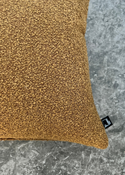 Mustard Boucle Cushion - Four Corners Rugs